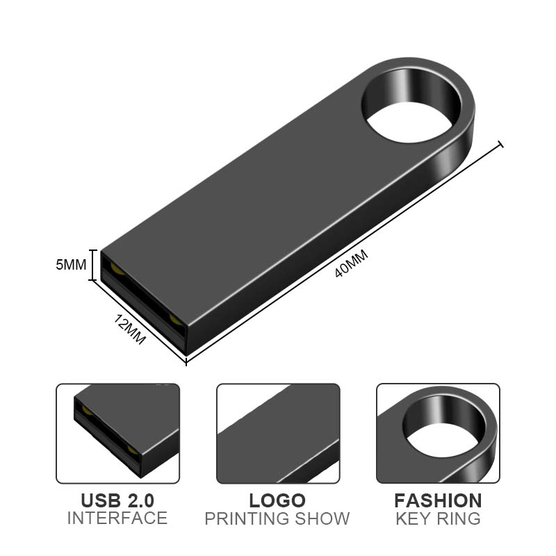 USB Flash Drive Pendrive 1TB Pen Drive Waterproof Metal U Disk USB Key Memory Stick for Computer and TV