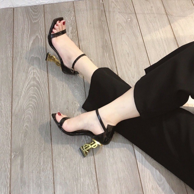Sandal nữ bít gót giày cao gót ys siêu xinh cao 9cm - g33