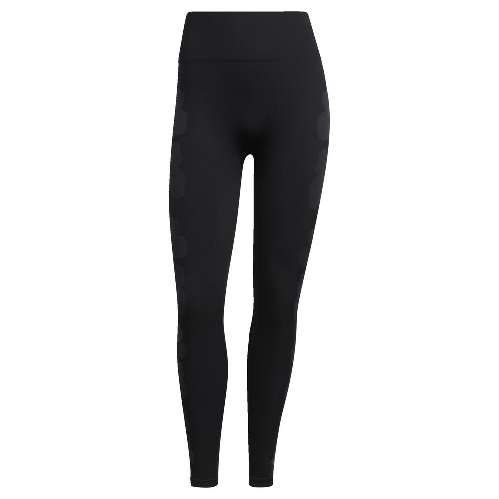 Quần Bó adidas TRAINING Nữ Marimekko Aeroknit 7/8 Tights Màu đen GU4586