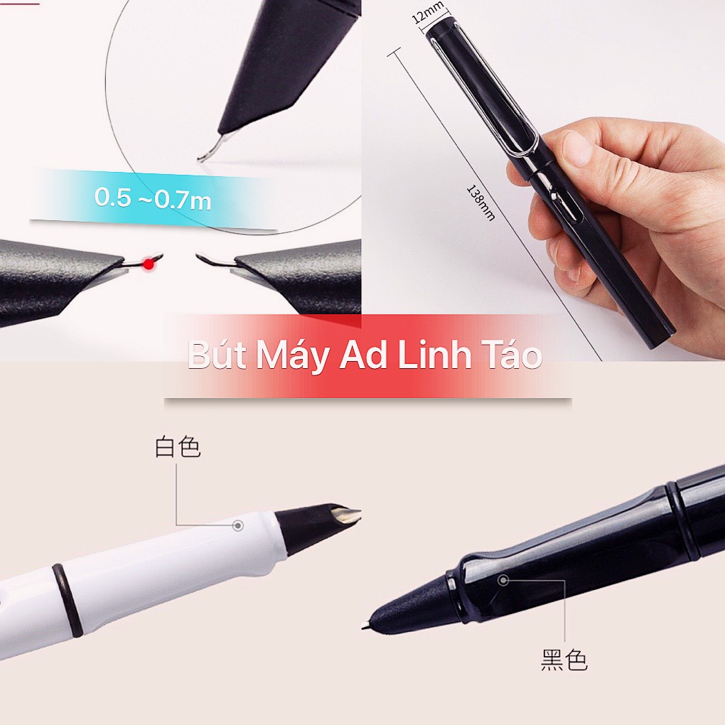 Bút máy Ngòi cong Ngòi thẳng viết chữ đẹp chữ Há.n + mực hero + vở cổ trang kẻ thẳng chuyên dụng viết chữ-CB007