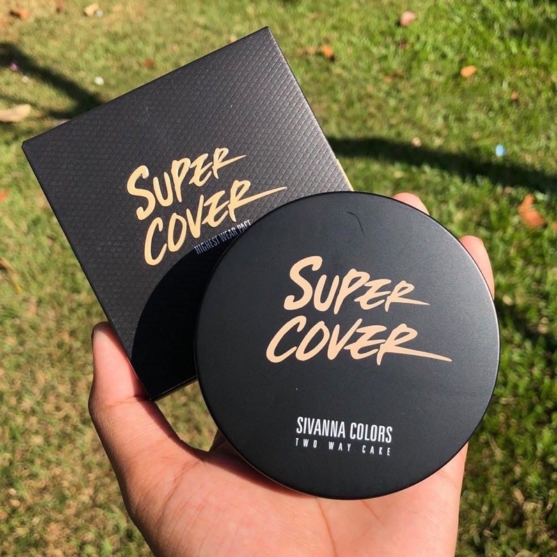 Phấn Nền Sivanna Super Cover Kiềm Dầu Thái Lan Chính Hãng