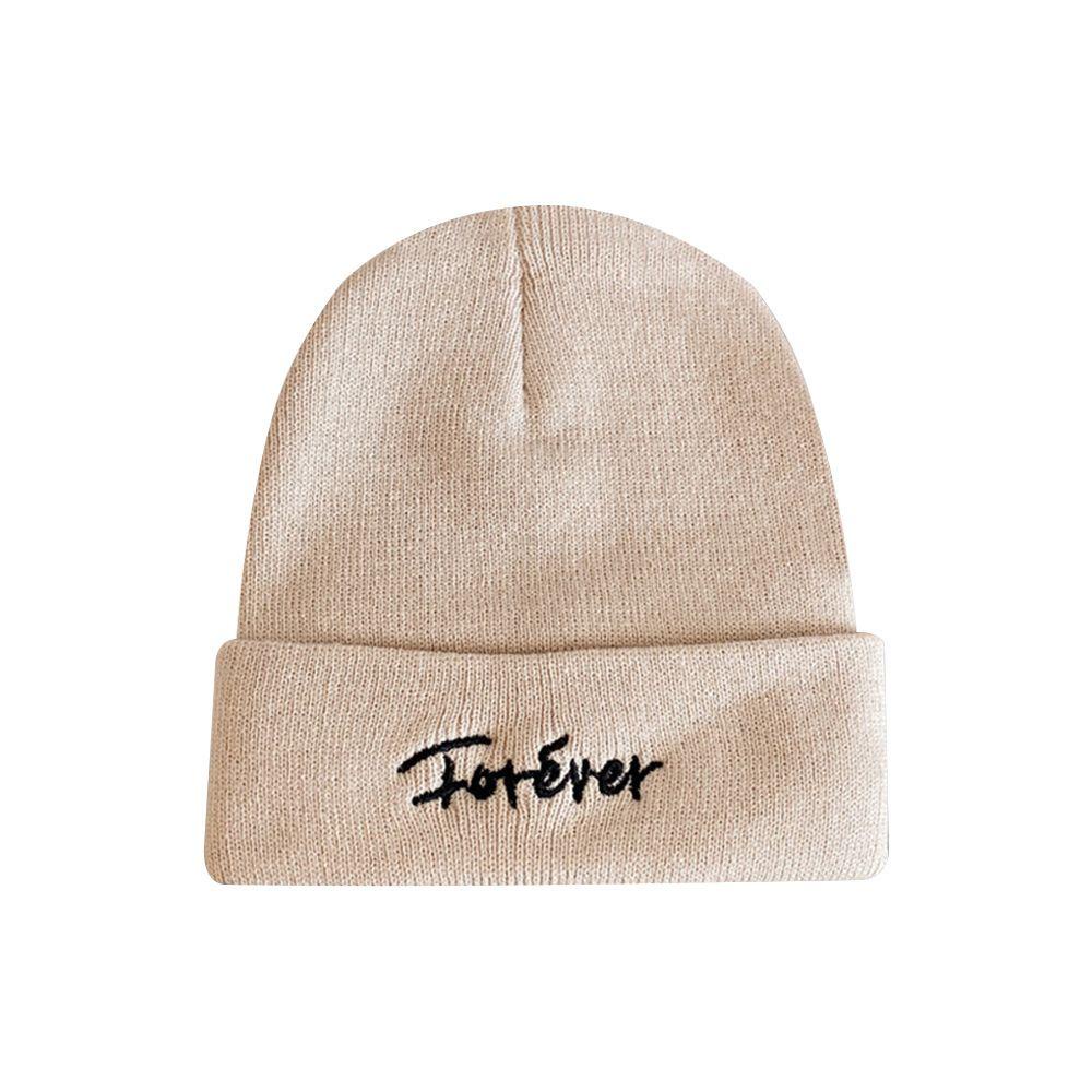 Mũ Len Beanie Nữ 5 Màu Trơn Dễ Thương