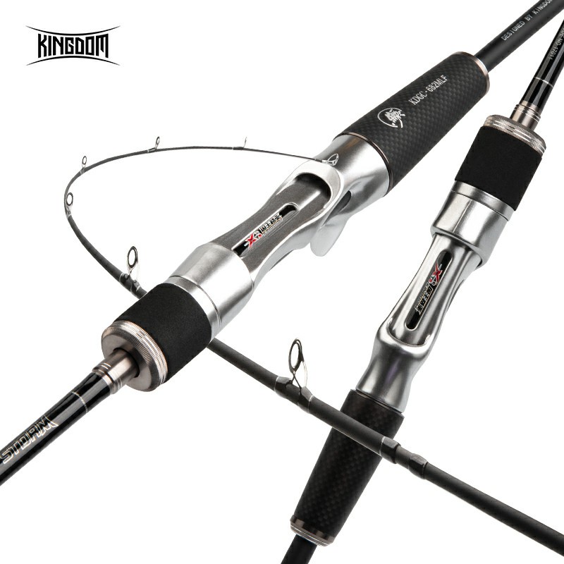 Cần câu cá KINGDOM bằng carbon cao cấp chuyên dụng 1.85M 2.2M