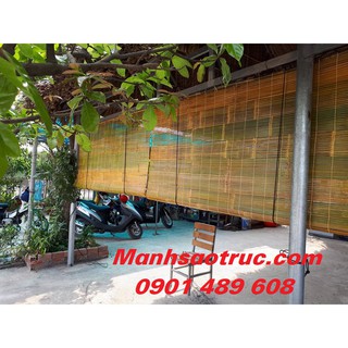 Rèm tre che nắng mưa tại tphcm khổ 2m (2m-2.5m-3m)