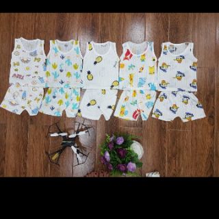 Set 5 bộ cotton giấy