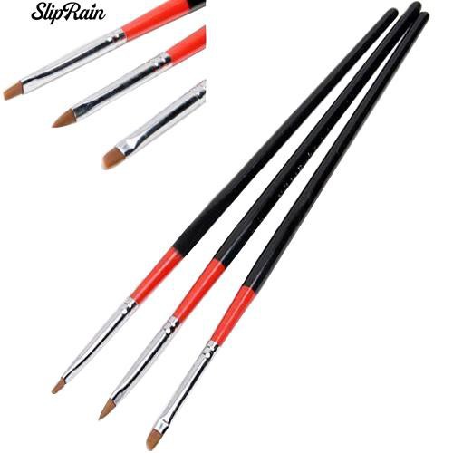 Set 3 Cọ Vẽ Trang Trí Móng Tay Chuyên Dụng