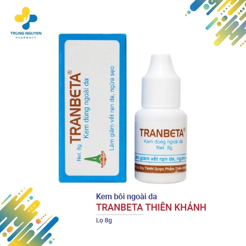 Kem bôi ngoài da Tranbeta Thiên Khánh (Lọ 8g)