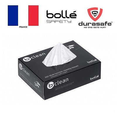 Khăn lau kính đa chức năng Bolle B401BOLLE B401 B-Clean Multifunctional Cleaning Tissues (Pack of 20