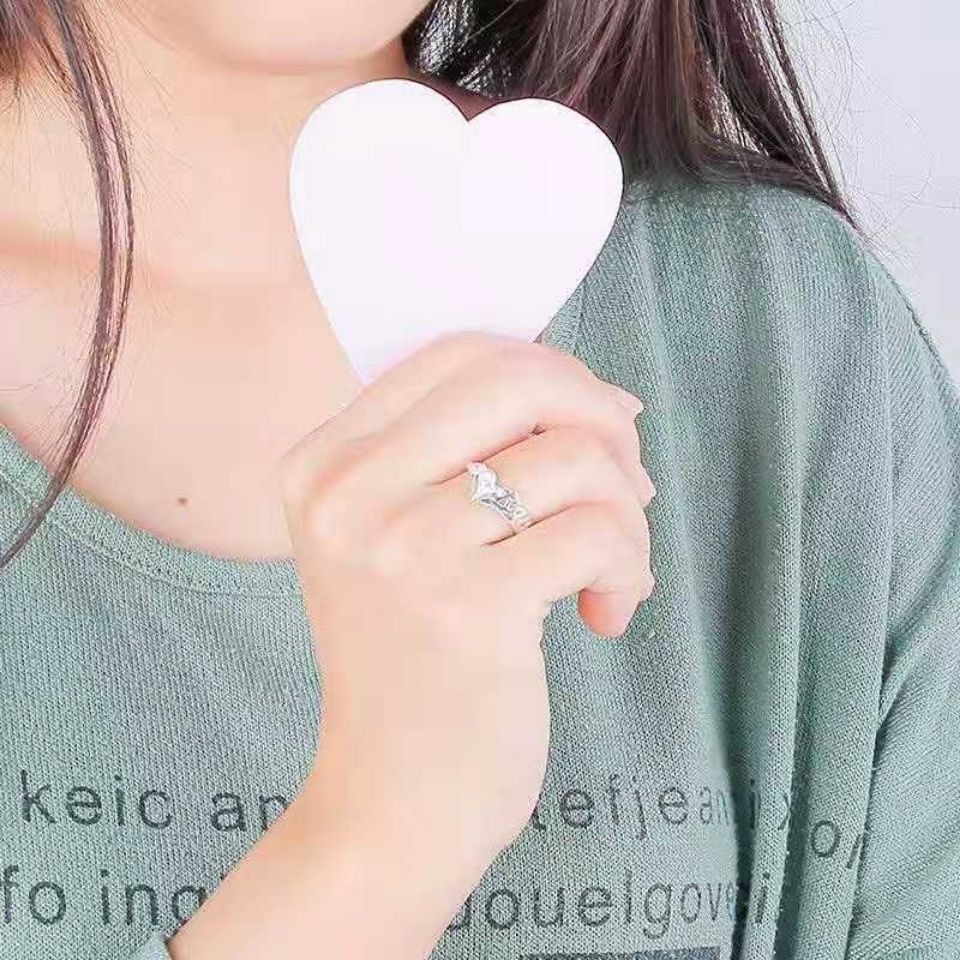 Nhẫn Hở Họa Tiết Thám Tử Conan Kudo Shinichi Maurilan Cho Cặp Đôi