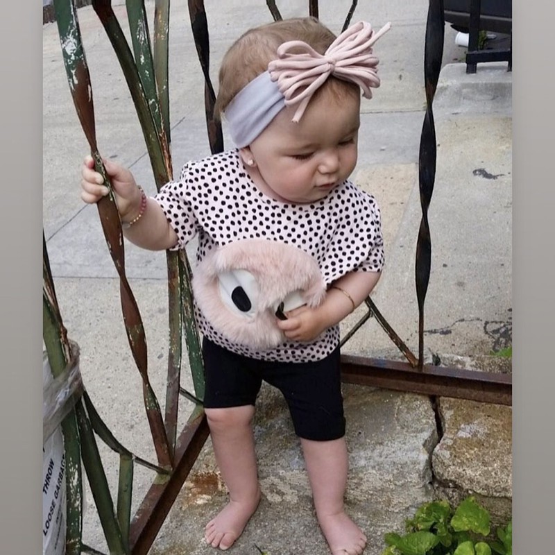 Băng đô nơ cho bé gái