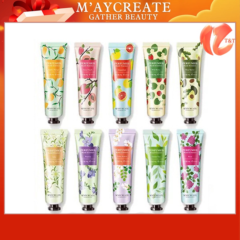 Kem dưỡng da tay da chân Maycreate Perfumed Hand Essence