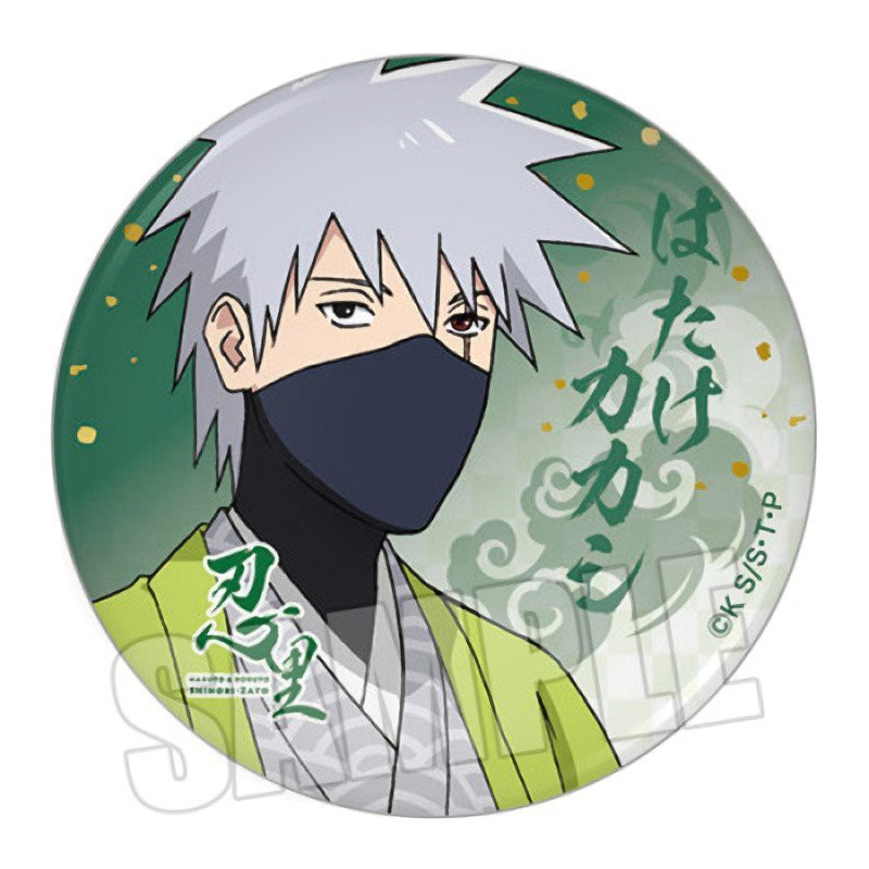 Combo 7 huy hiệu cài áo IN HÌNH Naruto Sasuke anime chibi dễ thương tiện lợi