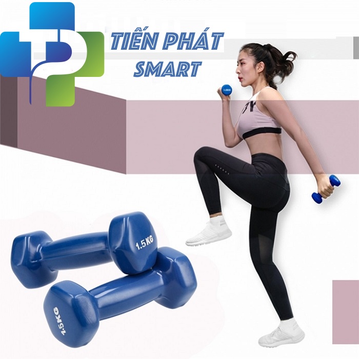 Bộ 2 tạ tay cao cấp 1.5Kg