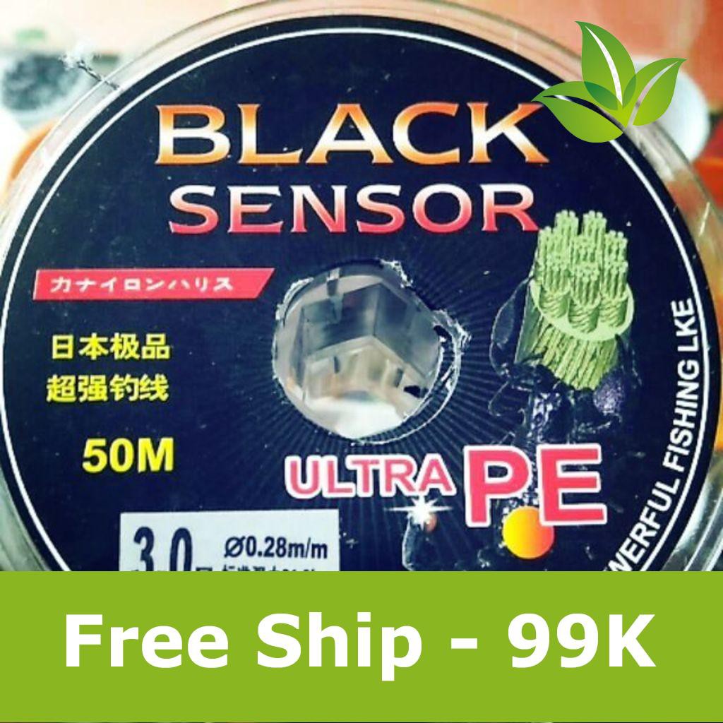 Dù câu cá black có lõi sợi cacbon hàng chuẩn