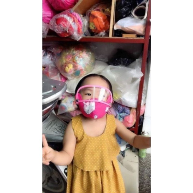 KHẨU TRANG KHÁNG KHUẨN CHUYÊN DÙNG CÓ VAN THỞ KÈM KÍNH CHẮN BỤI DÀNH CHO HỌC SINH SINH VIÊN | BigBuy360 - bigbuy360.vn