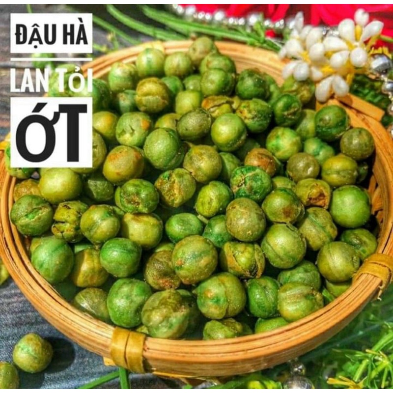 [450gr] Đậu Hà Lan Sấy tỏi Ớt loại đặc biệt