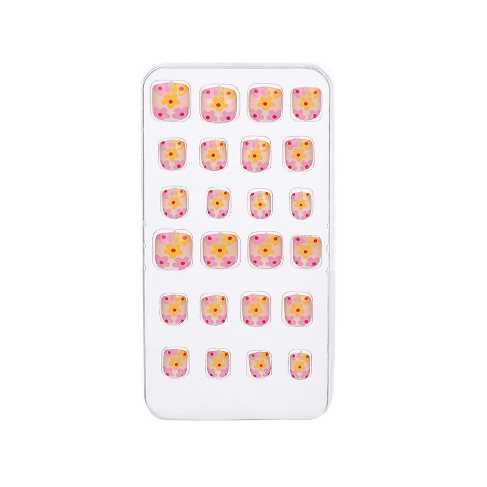 Bộ 24 Móng Tay Giả Che Phủ Toàn Diện Cho Bé