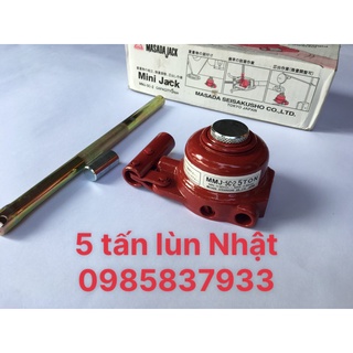 Kích lùn mini 5 tấn 60-80 mm masada nhật mmj-5c-2 tại máy cầm tay ntt dùng nâng hạ các thiết bị an toàn hiệu quả