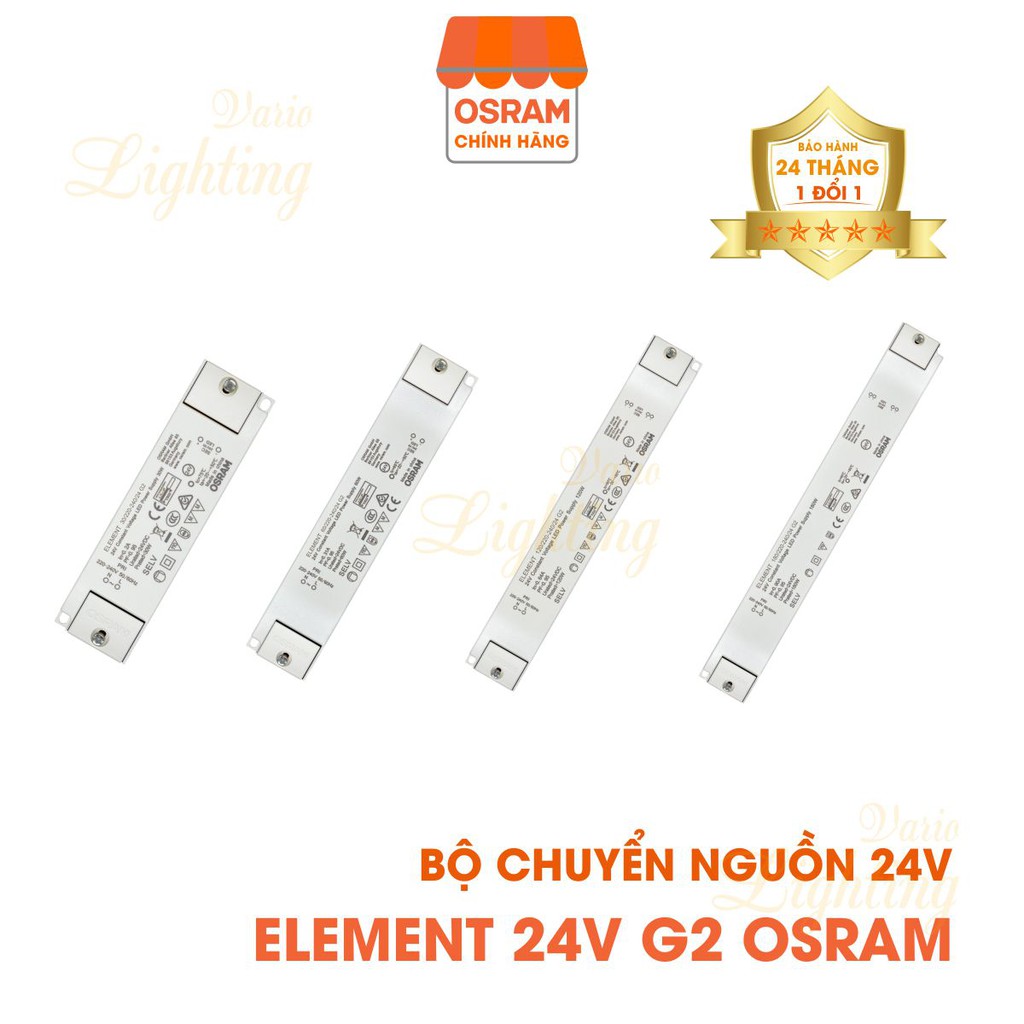 Bộ chuyển nguồn 24V OSRAM ELEMENT G2 - HÀNG CHÍNH HÃNG [Dòng điện ổn định]