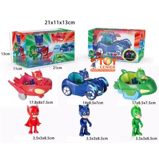 Bộ 3 xe và PJ Masks - xe có 3 chỗ ngồi, bản đẹp