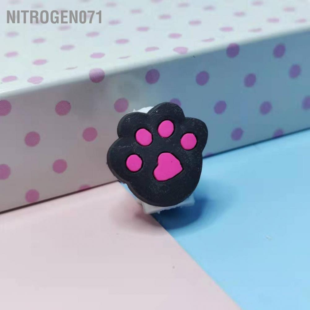 Nitrogen071 Phone Cute Charging Cable Protector PVC Date Cord Saver Cartoon Style Snap Proof for Daily Use
