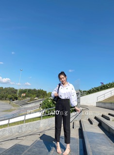 Quần BAGGY NÚt ảnh chụp thật