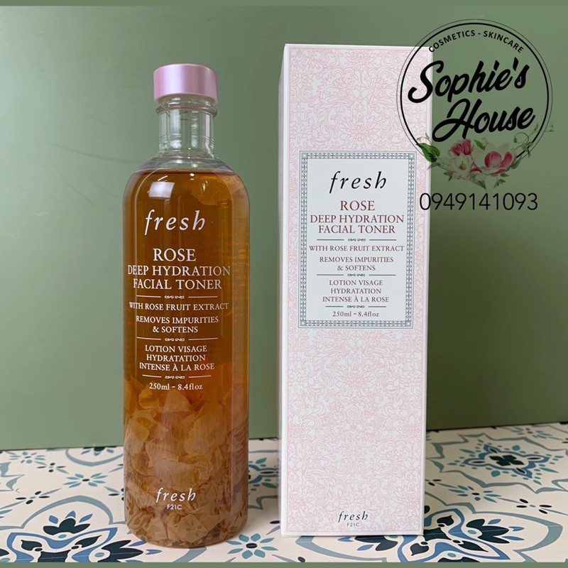 FRESH Rose Deep Hydration Toner - Toner dưỡng ẩm sâu từ hoa hồng | BigBuy360 - bigbuy360.vn