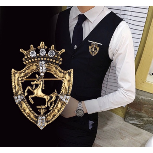 Ghim Cài áo, phụ kiện cài áo vest