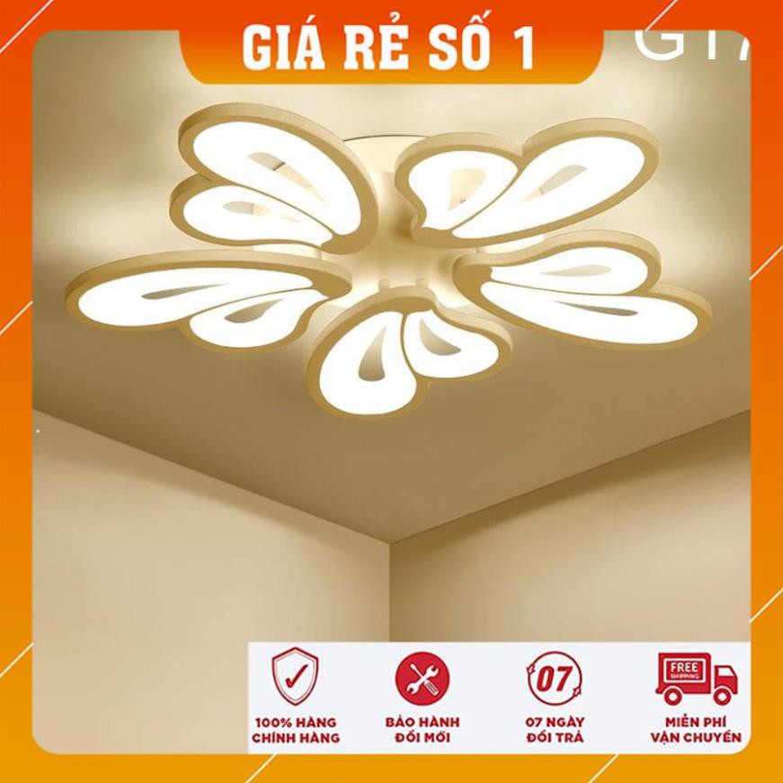 Giá Rẻ Số 1 Đèn led ốp trần , đèn ốp trần trang trí phòng khách TV02,3 chế độ sáng kèm điều khiển từ xa,bảo hành 1 năm