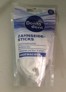 QUE CHỈ NHA KHOA DONTODENT (Zahnseide-Sticks) ĐỨC