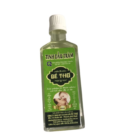 Dầu tràm bé thơ giữ ấm cơ thể trẻ em và mẹ sau sinh lọ 50ml TDAU01