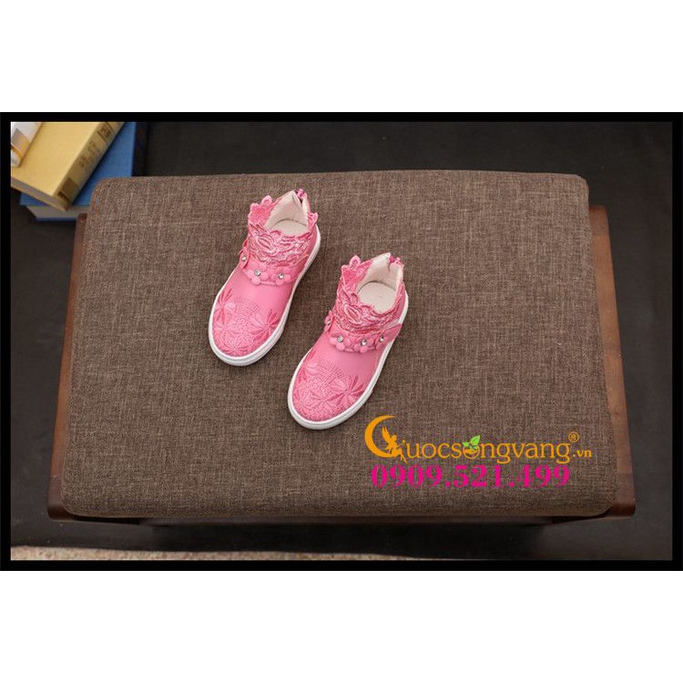 Giày thể thao bé gái giày sneacker bé gái đẹp GLG013 Cuocsongvang