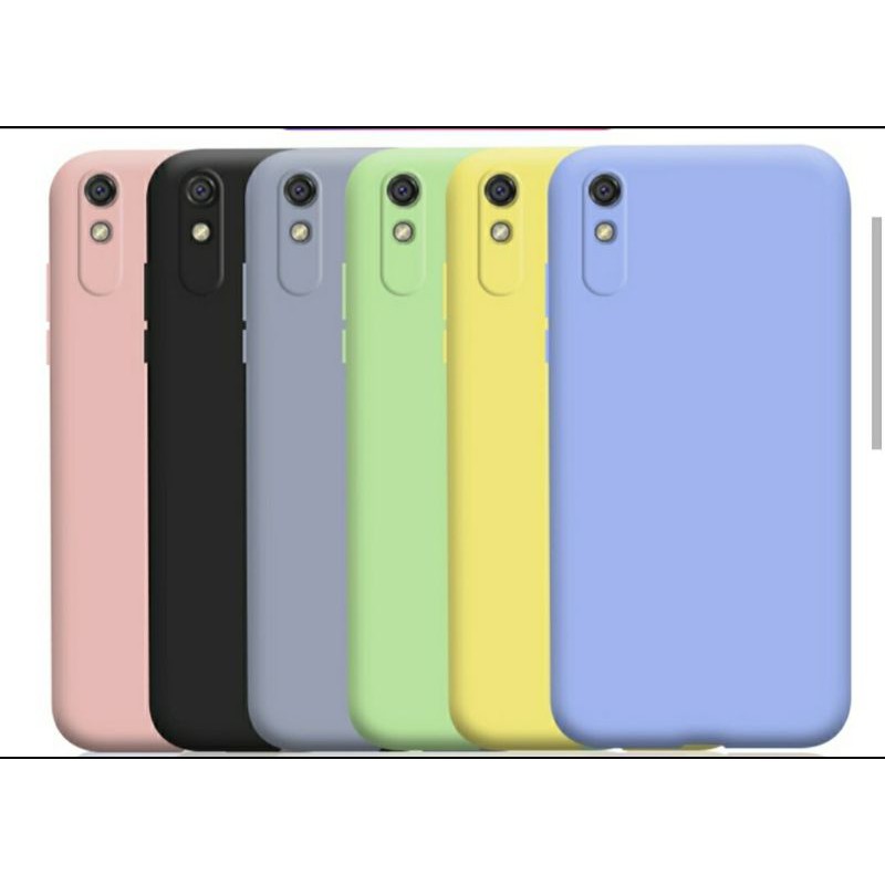 Ốp lưng KST Desing cho Xiaomi Redmi 9A/ Redmi 9C silicon màu chống bẩn