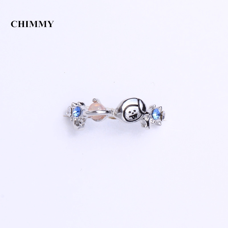 Nhẫn họa tiết hoạt hình cho fan hâm mộ nhóm nhạc BTS