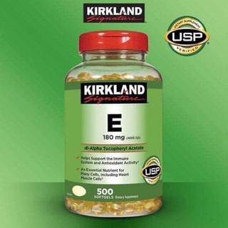 Vitamin E Kikland Mỹ 500 viên