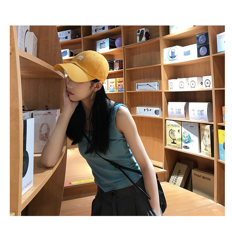 Mũ lưỡi trai bóng chày thêu chữ M - MU16