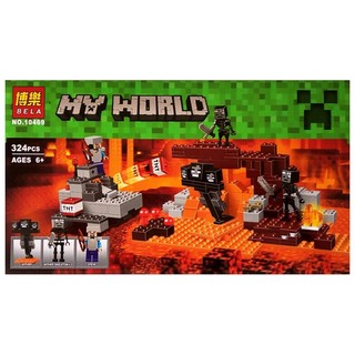 Bộ xếp hình my world minecraft 10469