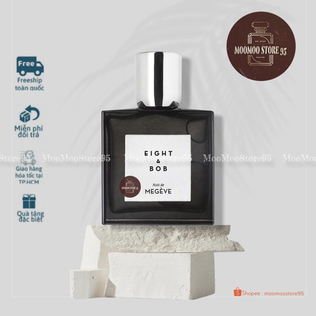 -𝐌𝐨𝐨𝐌𝐨𝐨- Eight &amp; Bob Nuit de Megeve | Nước Hoa Unisex | Trẻ trung và tươi mát