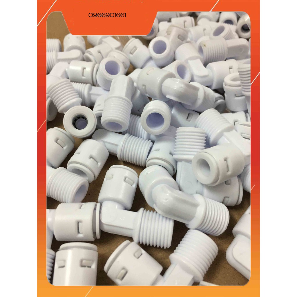 cút máy lọc nước , cút cốc , cút góc nối nhanh zen 13 dây phi 6