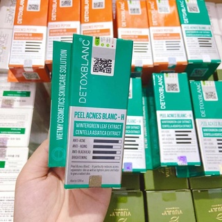 Serum mụn lộc đề tự nhiên số 13 Detox Blanc Peel Acnes Blanc Mẫu mới
