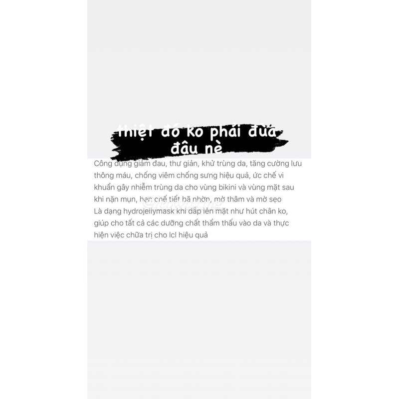 25g MẶT NẠ Ủ BI SAU WAXING