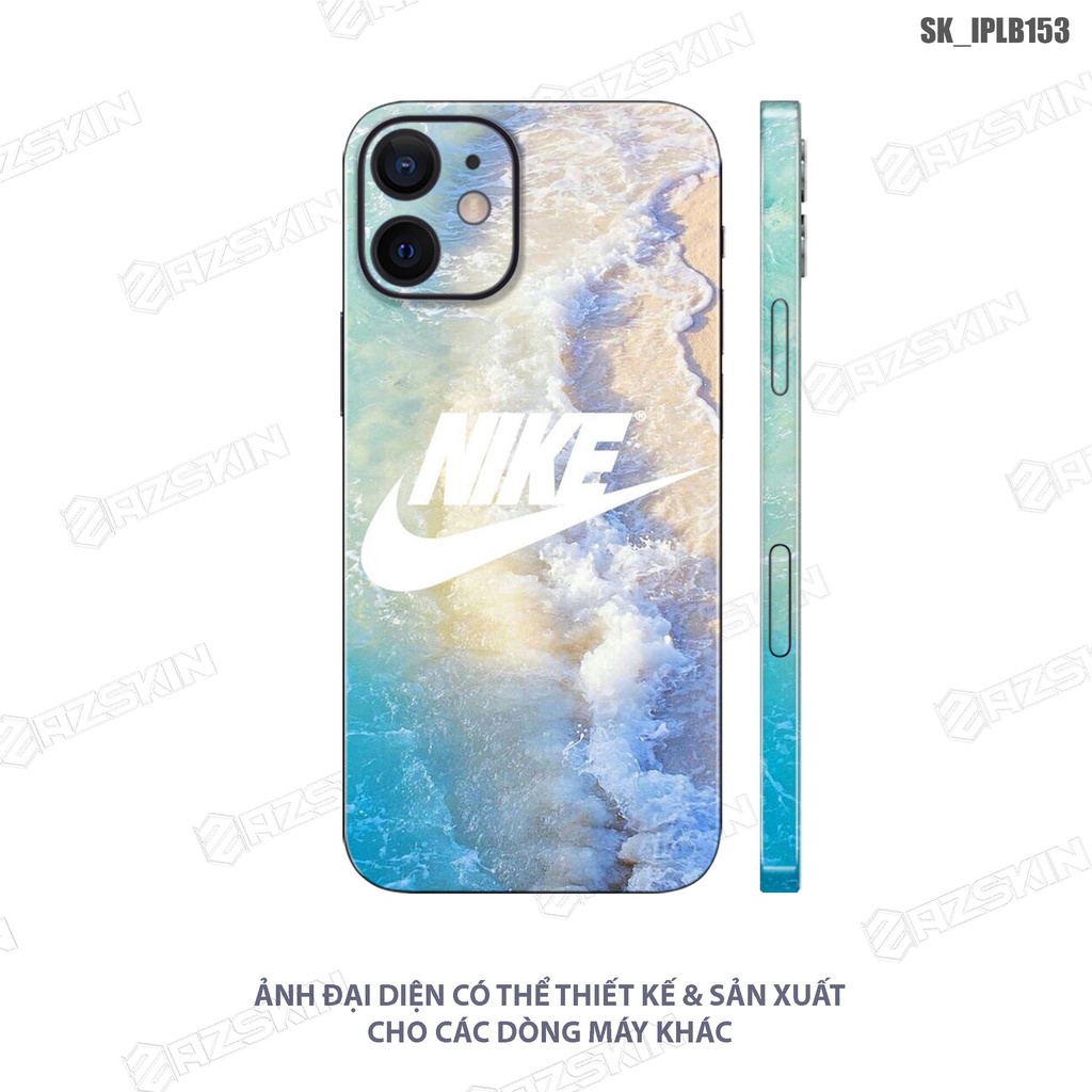 Miếng Dán Skin Hình Nike Dành Cho IPhone 14 Pro Max |SK_IPLB153| Chất Liệu Film 3M Chính Hãng, Khuôn Cắt CNC Dễ Dán