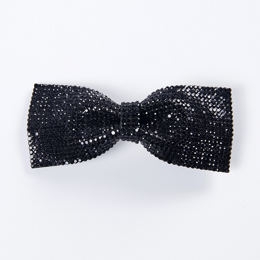 Kẹp tóc nơ đính đá toàn diện phong cách Hàn Quốc cho nữ