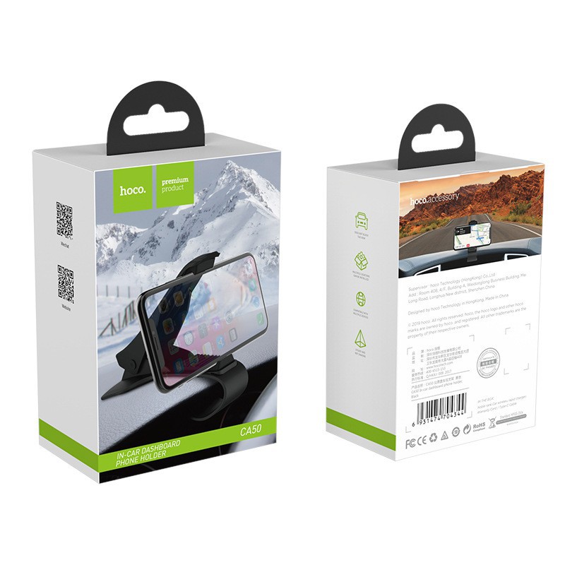 HOCO CA50 Giá Đỡ Điện Thoại Kẹp Taplo Ôtô Tiện Dụng - BH 12 tháng 1 đổi 1 | BigBuy360 - bigbuy360.vn