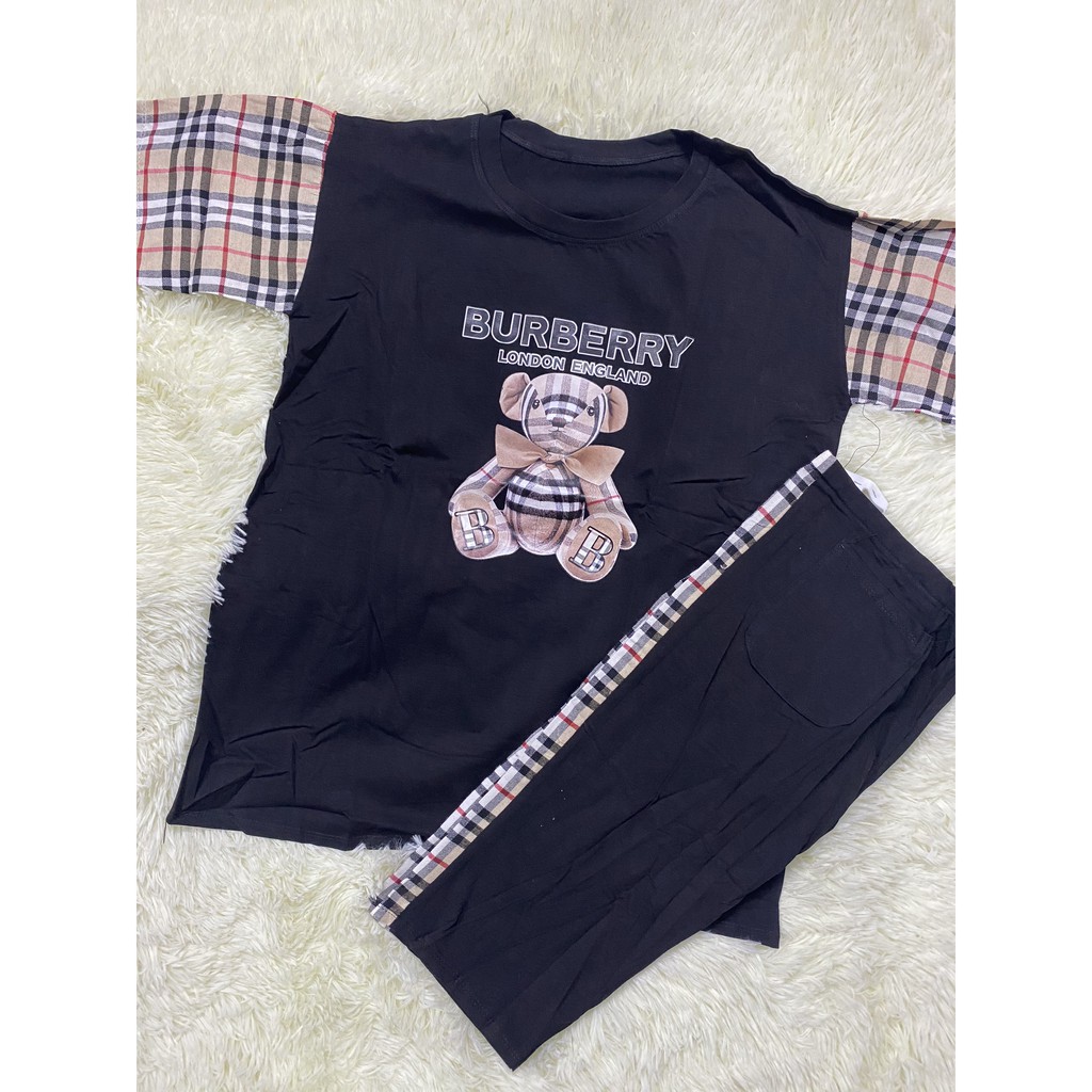 Bộ đồ bầu và sau sinh LỬNG PHỐI KẺ chất cotton mịn mát mẫu hot 2021 BL824