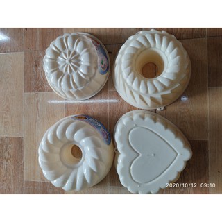 4 SẢN PHẨM KHUÔN CƠM - RAU CÂU LỚN 17.5 X 19 X 6 CM - VĨNH TRƯỜNG
