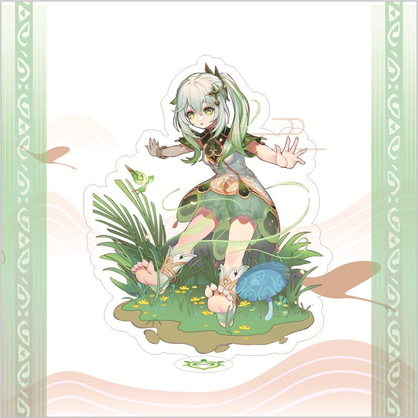 Giá Đỡ Đồ trang trí Nhân Vật Anime YB3 Genshin Va Chạm 16cm Trang Trí Nhà Búp Bê Nahida BY3