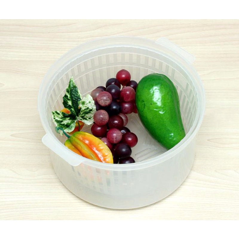 Dụng cụ quay rau củ giúp ráo nước loại lớn chính hãng Tashuan - BX2730