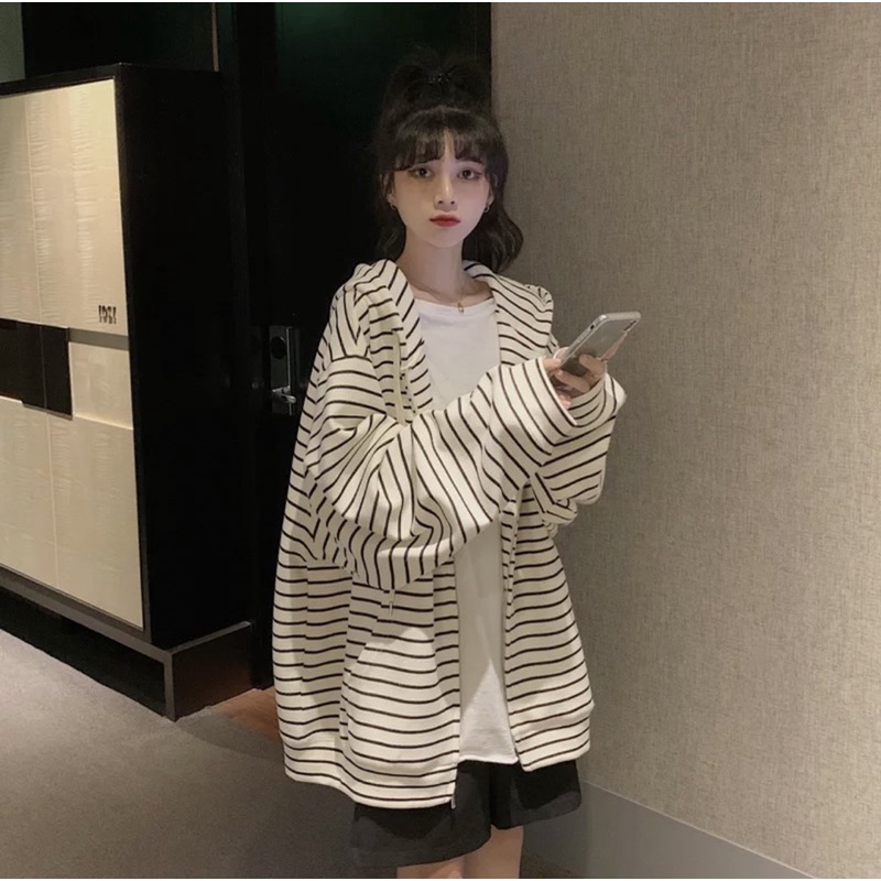 áo khoác from rộng nữ