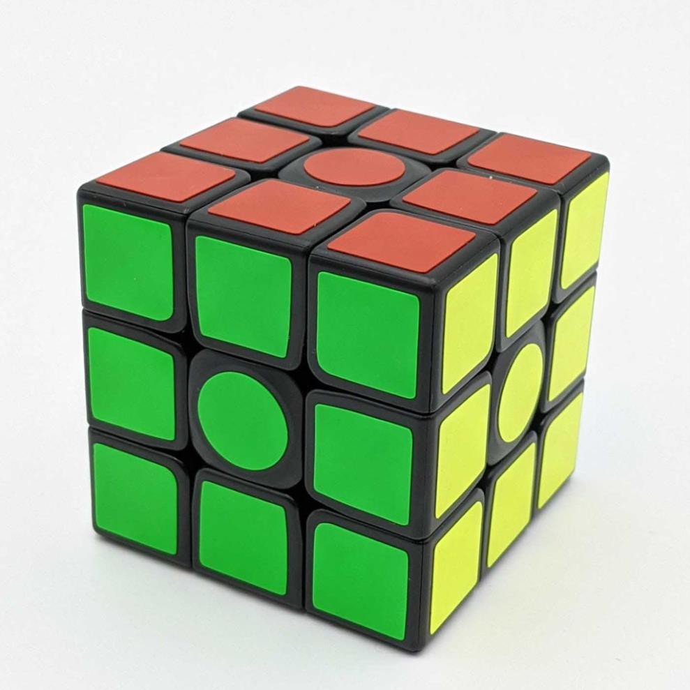 RUBIK 3x3 MAGIC CUBE viền đen - Rubic 3 Tầng Stickerless - Xếp hình rubik 3x3